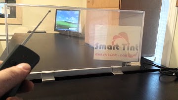 Smart office partition by Smart Tint
