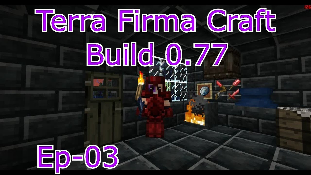 Tutorial Terra Firma Craft EP3 "Primeiras ferramentas e armas." (Minecraft 1.6.2 Português