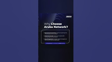 Discover Aruba Network Solutions! 🛜