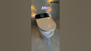 HOROW T38P Smart Bidet Toilet Hacks That Change Your Daily Clean Routine #toilet #bathroom #shorts