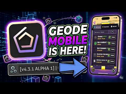 Geode iOS Download 2026 - How To Get Geode Mobile on iOS iPhone & Android (Download Geode MOD)