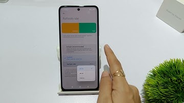 Inscaese refresh rate in redmi note 13 pro | redmi note 13 me 144hz screen refresh kaise set kare