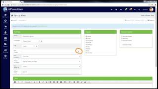 AllProWebTools 4.0 signup box tutorial