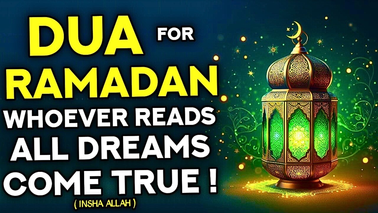 Miracle Dua for Immediate Wish Fulfillment (Listen Now)! - Ramadan Mubarak 2026