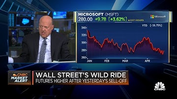 Jim Cramer breaks down shares of Microsoft, Alphabet, Meta and more