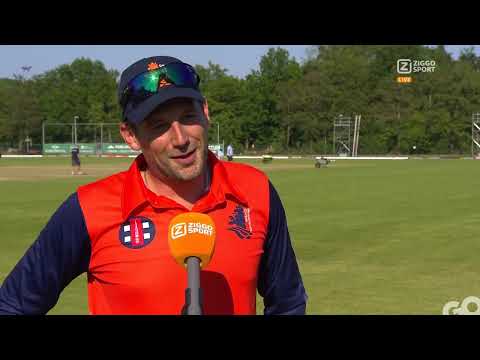 "Mooie affiche voor het Cricket" | Interview with Pieter Seelaar | Netherlands vs Ireland ODI 1