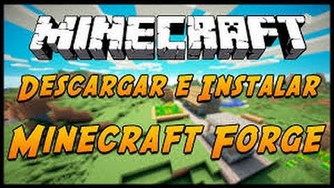 Como instalar forge para minecraft 1.5.2 para (linux canaima)