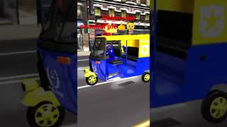 Bajaj Auto rickshaw Game | Auto wala game |  Bussid new mod bus simulator Indonesia Android Gameplay screenshot 3