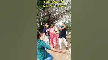 Teri Meri Teri Meri, Teri Meri Kahani //Ranu Mondal #shortsvideo #comedy