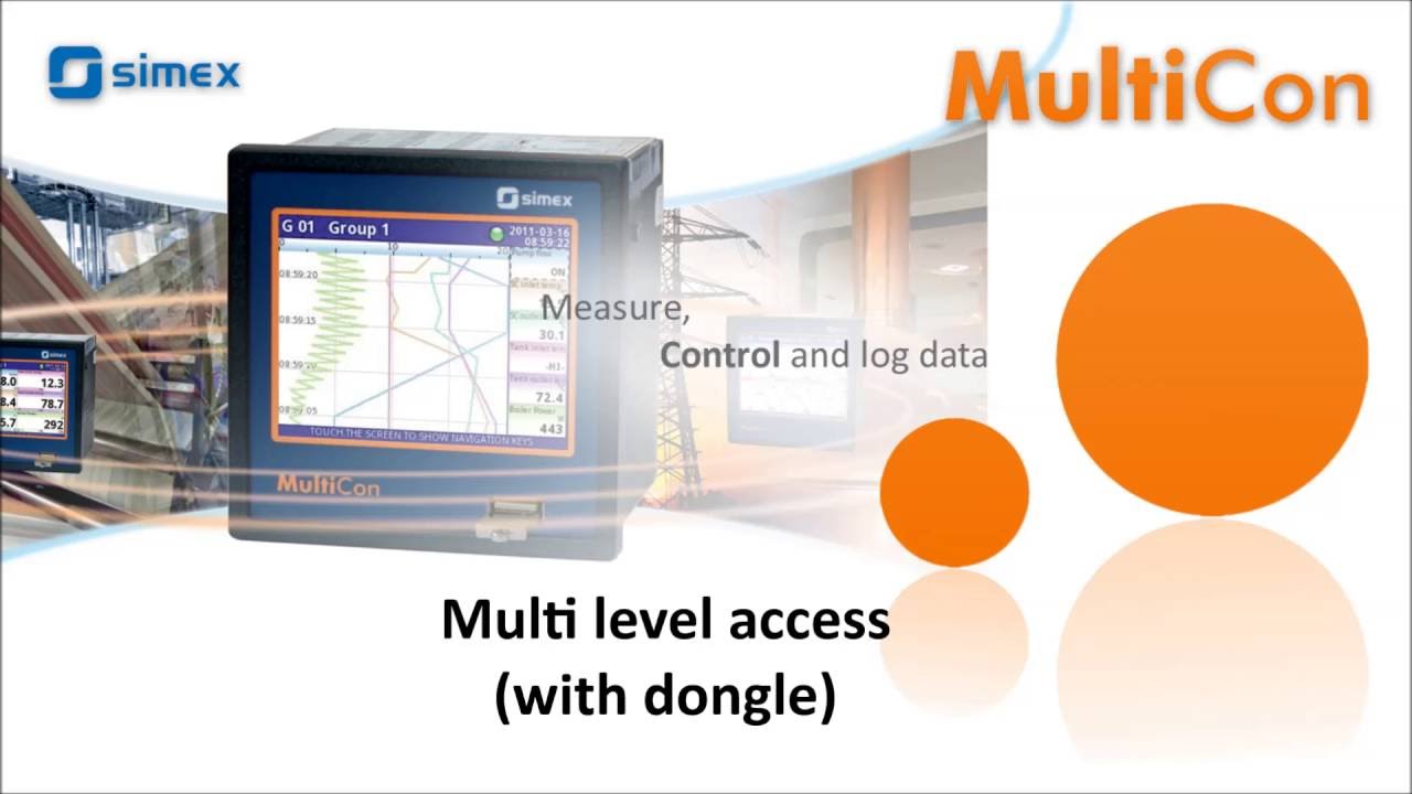 MultiCon CMC Multilevel access – configuration and dongle use - YouTube