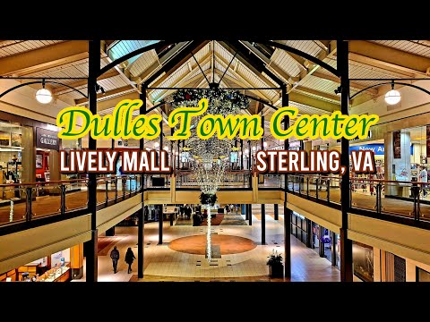 Video: Shopping og mer på Dulles Town Center Mall