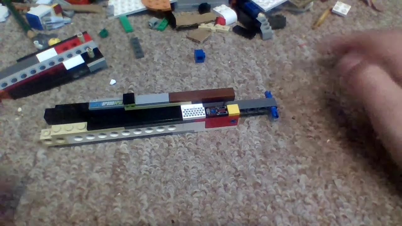 how to build a lego butterfly knife (first vid) YouTube