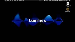 Luminex LumiNet Monitor User Guide (1/12):  Installing the software