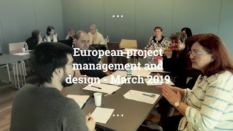 European Project Design and Management - March 2019