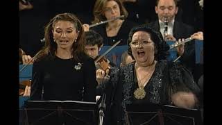 P Mascagni 'Ave Maria' - Montserrat Caballé and daughter Montserrat Martì