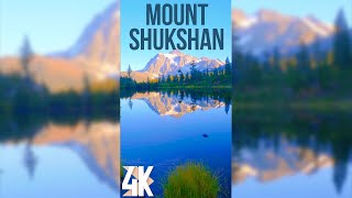 Autumn Scenery of Mt Shuksan - Stunning 4K Landscape for Vertical Screens + Calm Nature Sounds