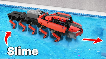 Building Walker Robot That Moves in Strange Liquid | FM Lego Technic