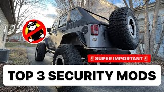 Top 3 Security Mods For Jeep Wrangler Jk Under 500 & Giveaway Winner