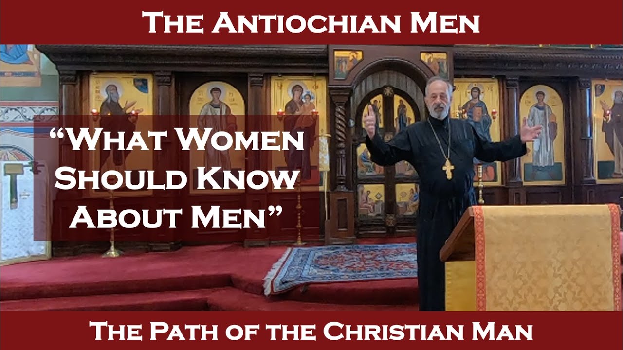 What Women Should Know About Men - A Retreat Session for BOTH Men and Women with Fr. Hans Jacobse