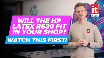Will the HP Latex R530 Fit in Your Shop? Watch This First!