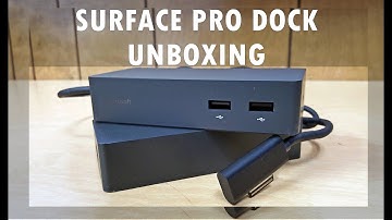 Surface Dock Unboxing