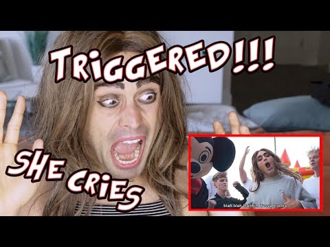 TESSA BROOKS REACTS TO MY JAKE PAUL "IT'S EVERYDAY BRO" PARODY (She Cries)