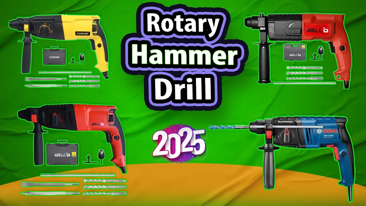 Top 4 Best Hammer Drill Machine In India [2025] || Rotary Hammer Drill ...
