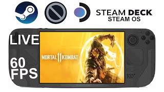 Mortal Kombat 1 - Steam Deck - Steam OS - 30FPS 