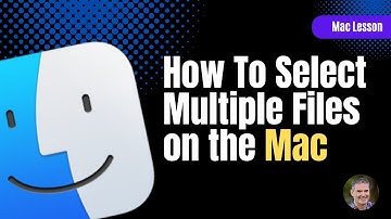 Need to SELECT MULTIPLE FILES on your Mac? It