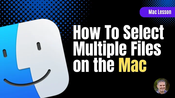 Selecting Multiple Files on a Mac