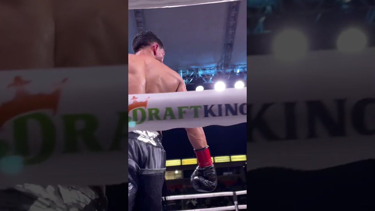 The Ringside Angle Of Brian Mendoza S KO Fundora Is STUNNING Boxing Knockouts