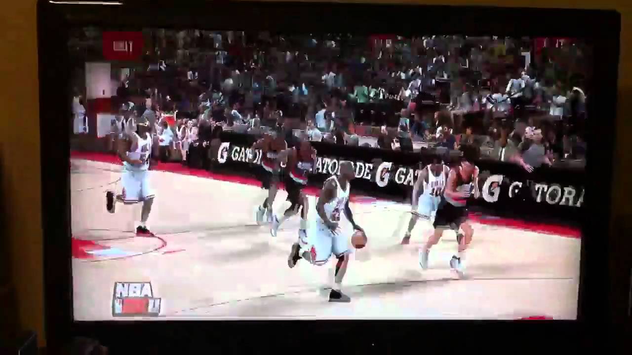 Michael Jordan dunk from free throw line! YouTube