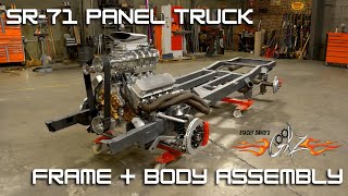 SR-71 Rapid Tool Express Panel Truck Frame & Body Assembly - Stacey David's Gearz S13 E7
