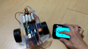 Arduino Uno로 HC-06 블루투스 모듈과 L9110S 모터드라이버 를 사용해서 블루투스 스마트카 만들어 보기