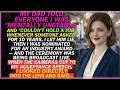 My Family Labeled Me “Mentally Ill” To Ruin My Reputation — Then I Exposed Truth On Live Television
