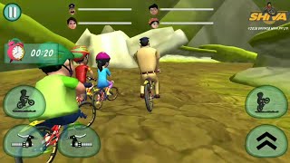 New !! Shiva bicycle racing | ladosingh vs Shiva and friends screenshot 5