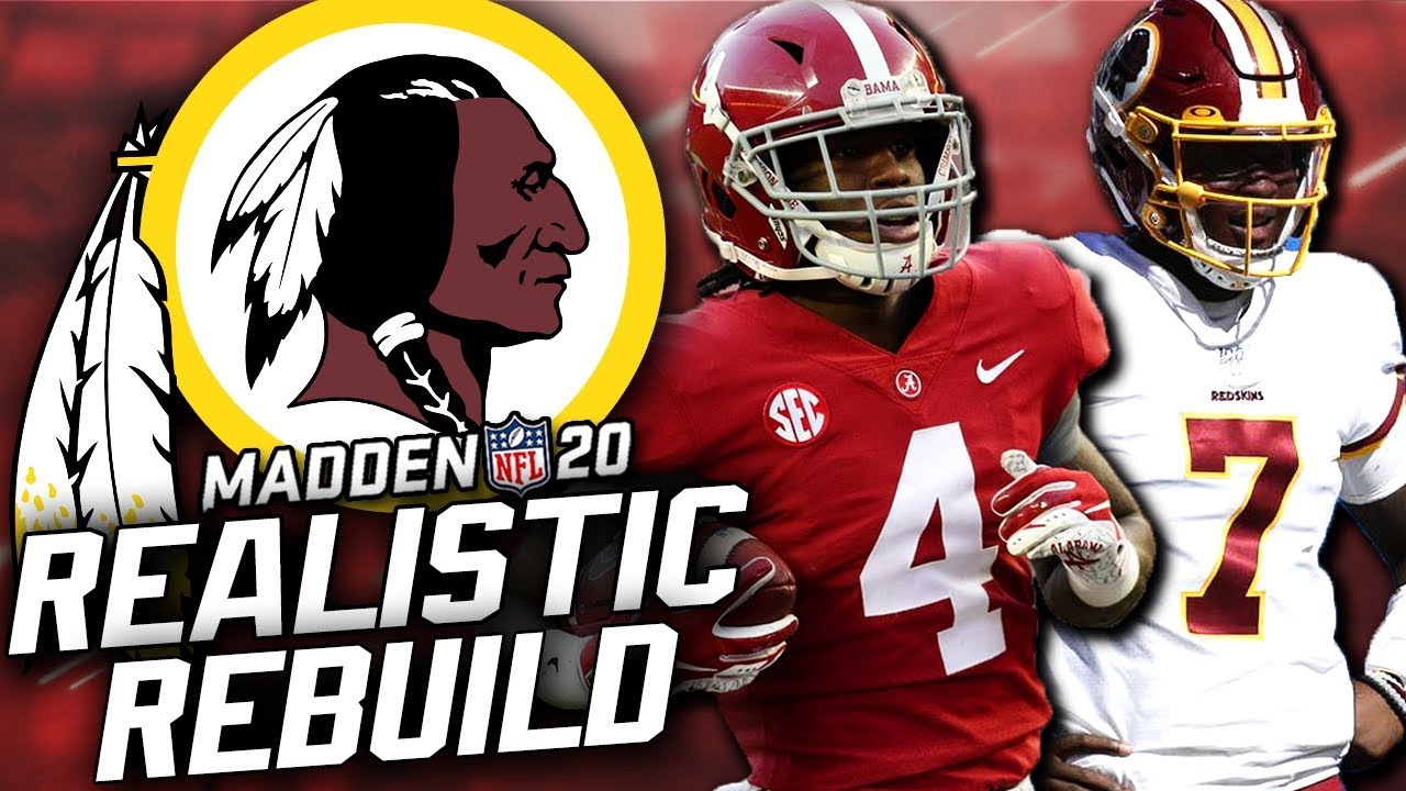 Rebuilding the Washington Redskins | Jerry Jeudy is the next Julio Jones! Madden 20 Franchise