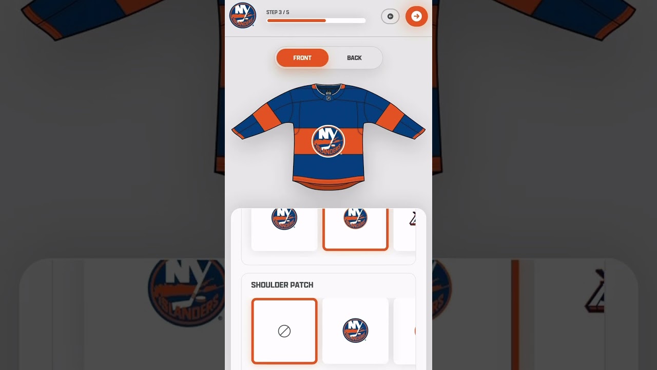 Get in on the fun + create your #Isles Third Jersey for the 27-28 Season at the link in our bio!