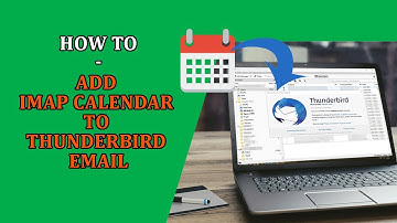 How to add IMAP Calendar to Thunderbird Email Client
