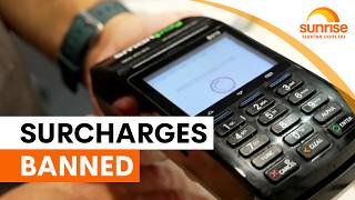 Credit card surcharges banned from October | Sunrise