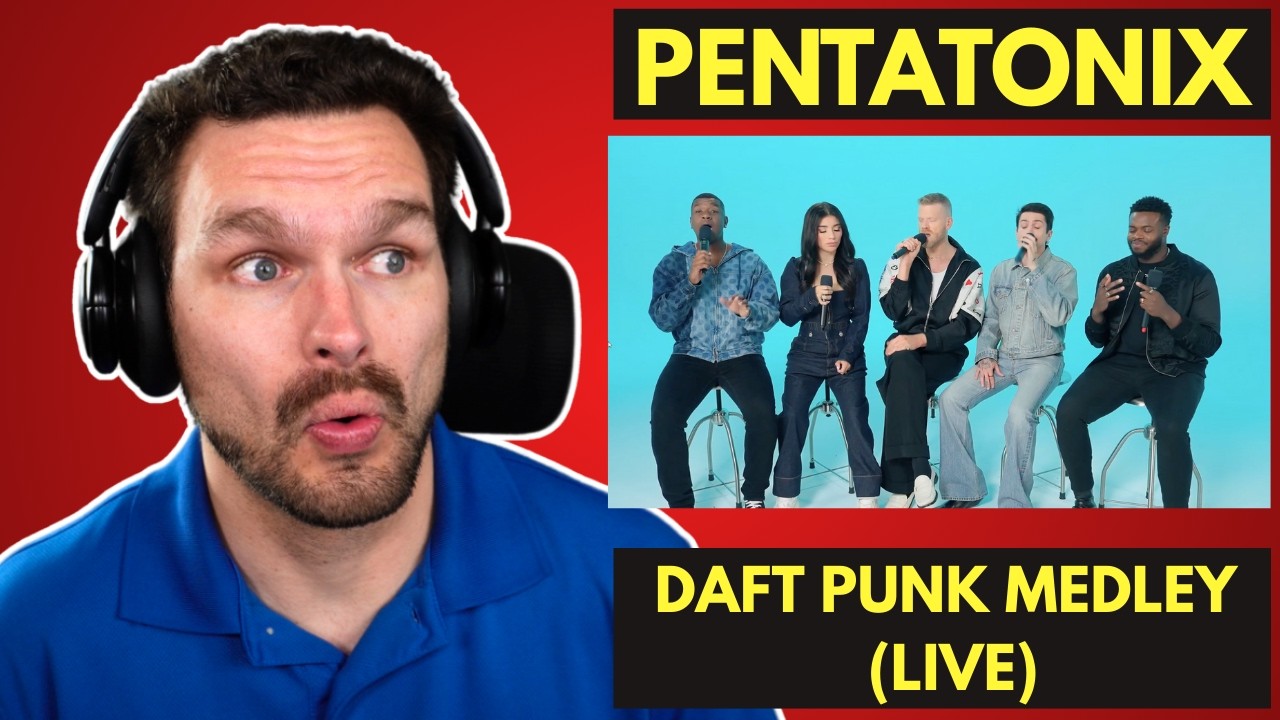 Реакция певицы на Daft Punk Medley вживую от Pentatonix