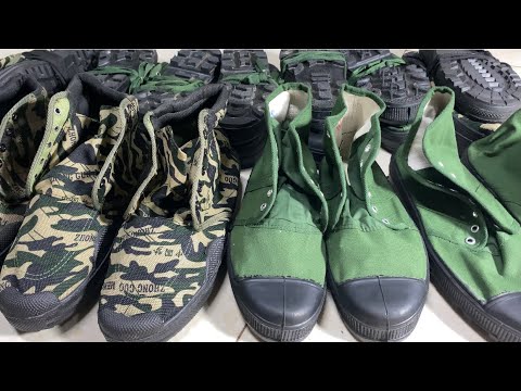 Video Giày nguỵ trang đi rừng - giày lính bộ đội chuẩn... - youtube