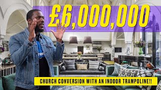 Inside a £6 Million Church Conversion With An Indoor Trampoline With Mo Gilligan