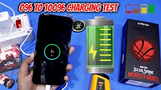 Infinix Note 12 Turbo Charging Test | 0% to 100% Charging Test with 33W Box Charger | HINDI |