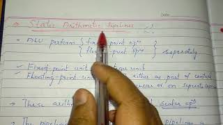 CS405(40): Arithmetic pipeline design