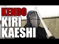 Kendo techniques  basic cutting exercise  kirikaeshi  the kendo show