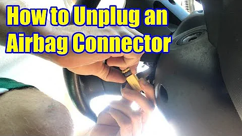 How to Unplug an Airbag Connector