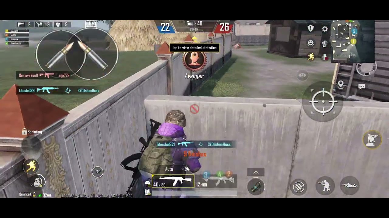 13 enemy killed by new player boot tdm team death match 