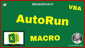 MasterExcel.it | Attivazione Macro in AutoRun - Come Attivare una Macro Aprendo il Foglio Excel