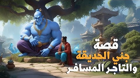 #قصة جني الحديقة والتاجر المسافر | #قصص #قصص_عربية